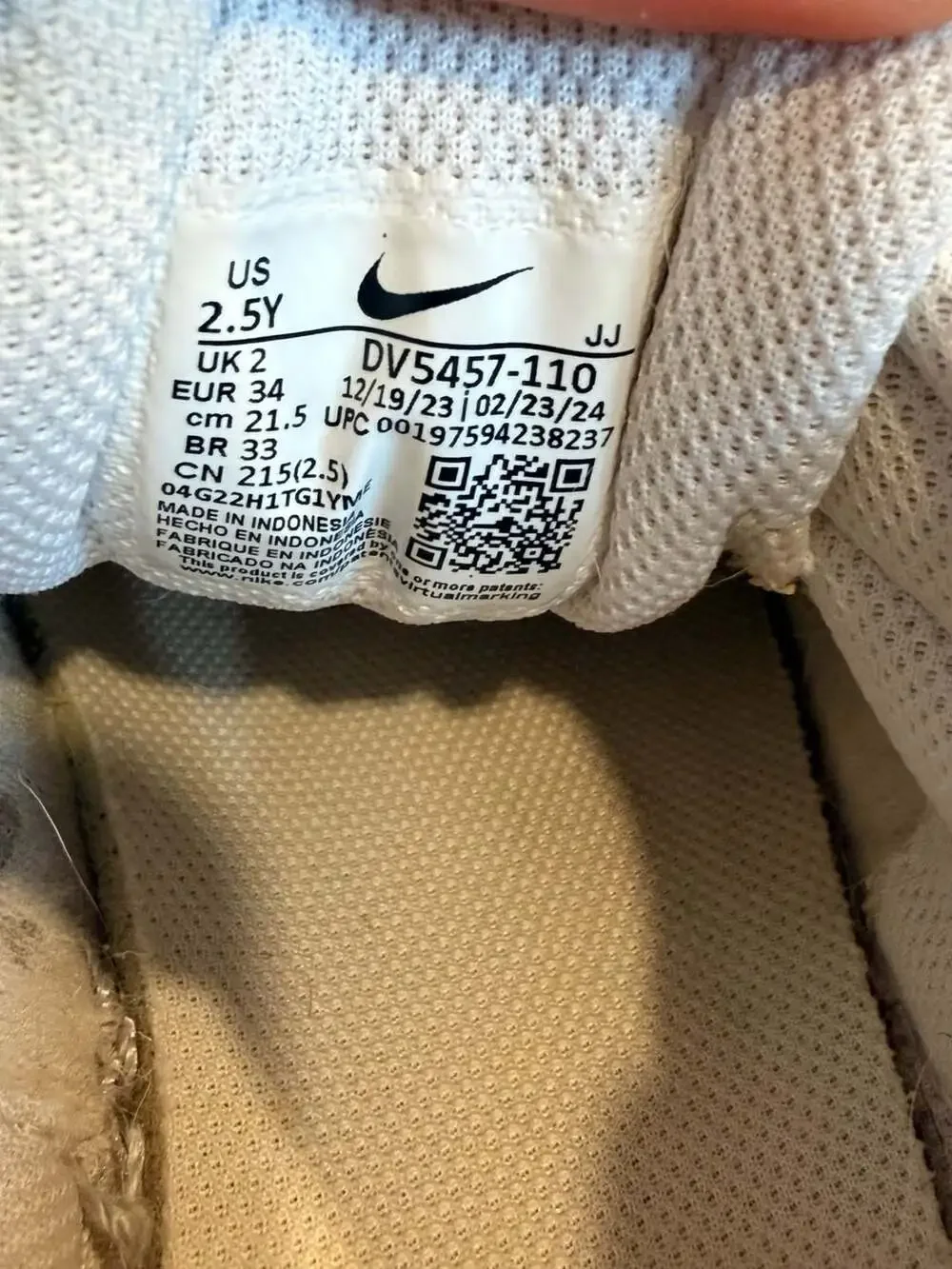 Nike Toddler Kids' Court Borough Low Recraft Stay-Put Casual Sneakers